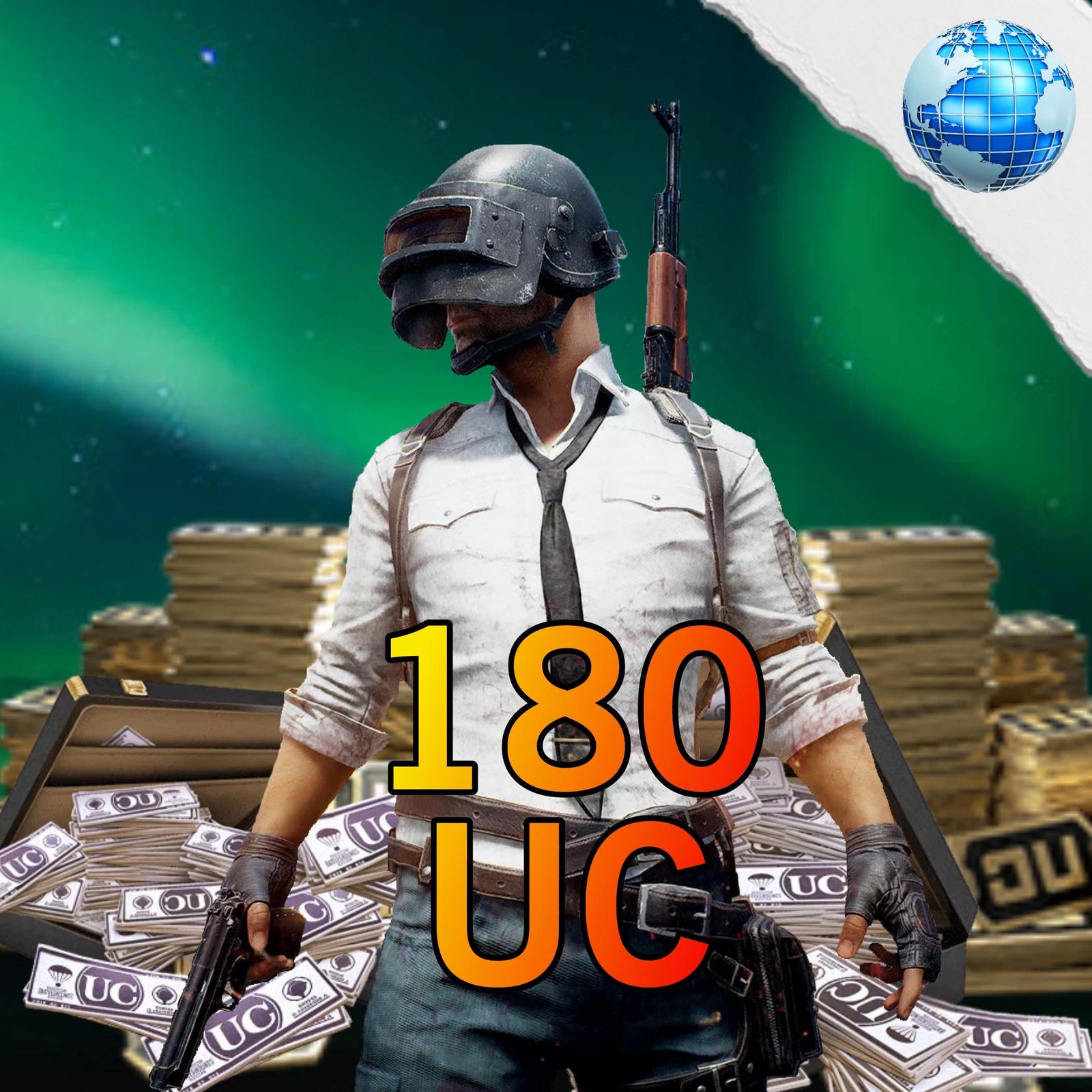  PUBG Mobile 180 UC
