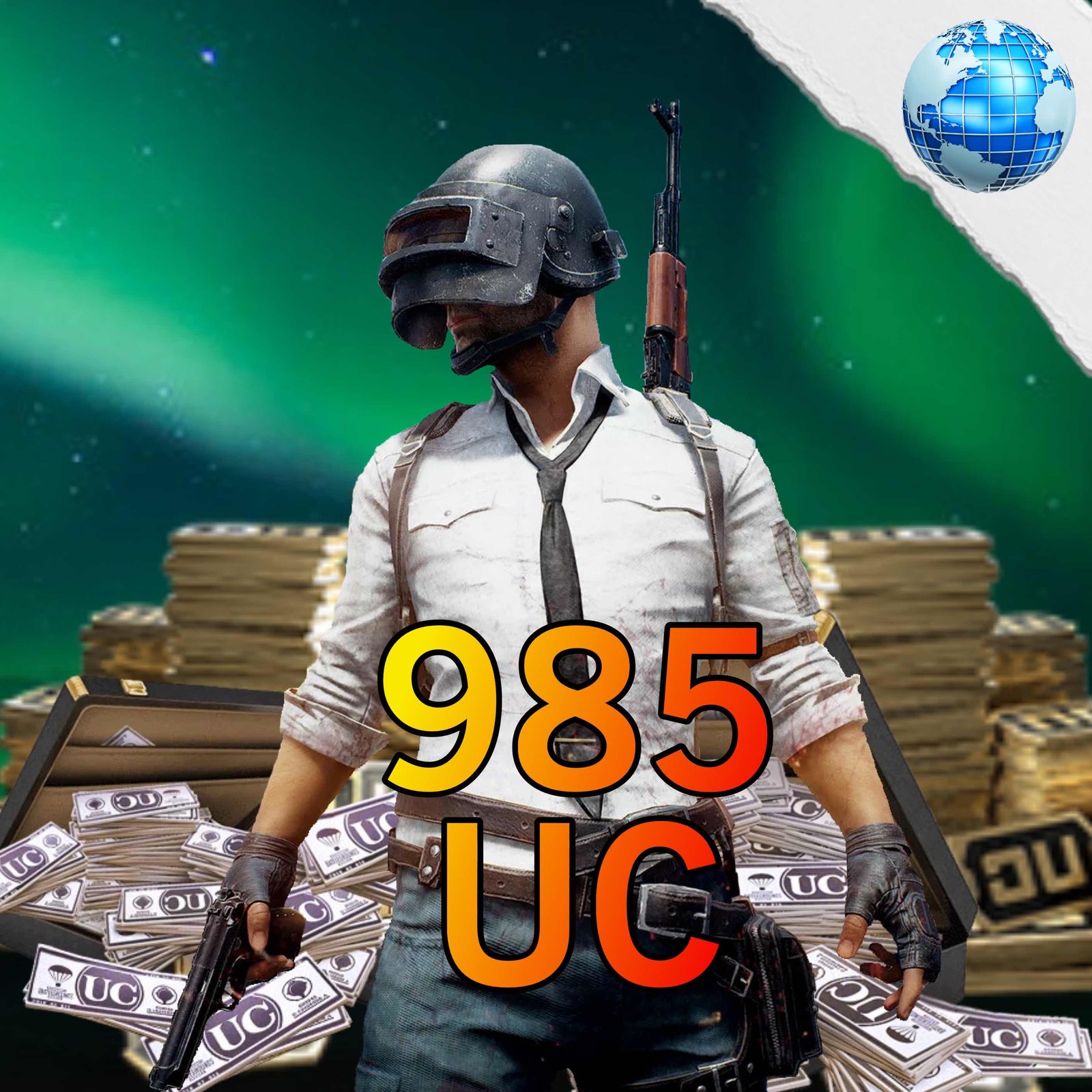  PUBG Mobile 985 UC