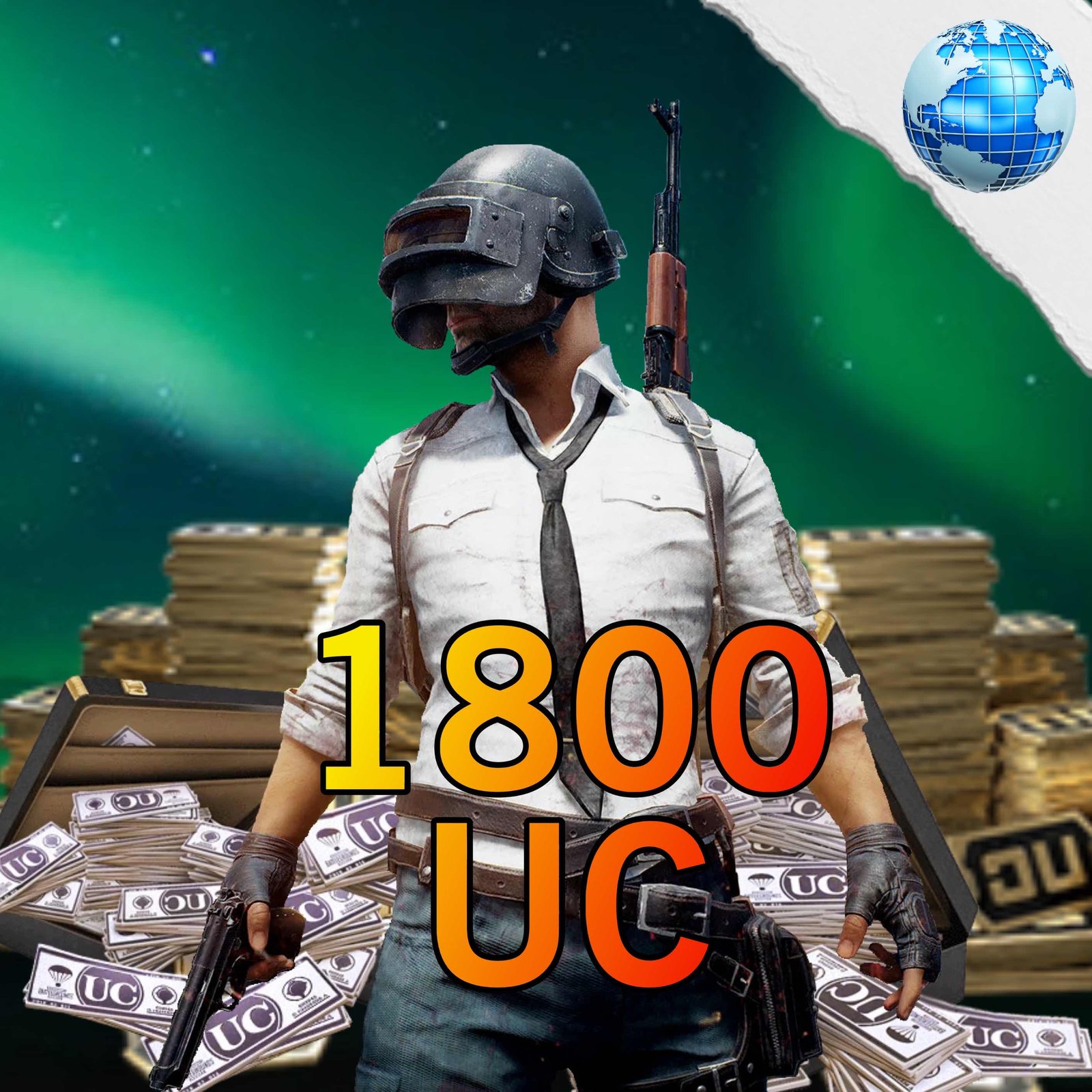  PUBG Mobile 1800 UC