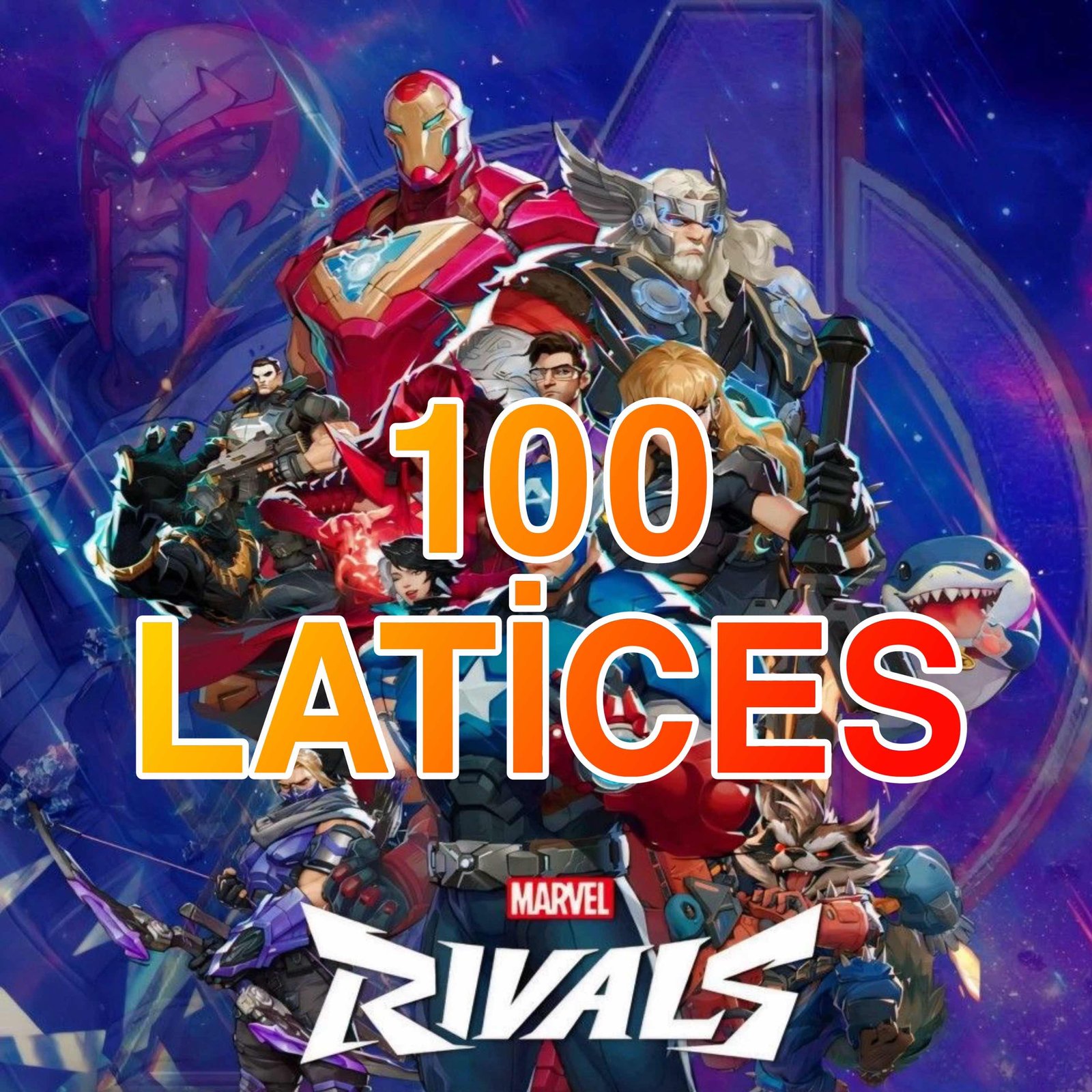  Marvel Rivals 100 Lattices